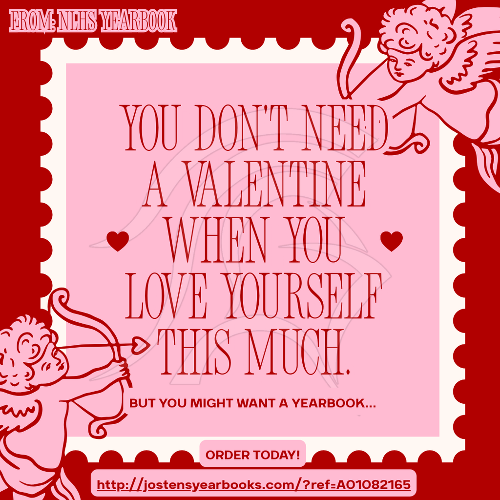 Valentine's Day is right around the corner, BUT so are Yearbook Order Deadlines. You must order by 2/20 to guarantee your student their yearbook. Order today! http://jostensyearbooks.com?ref=A01082165