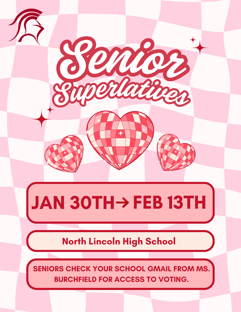 Reminder! The yearbook staff is still accepting responses for this year's voting of Senior Superlatives. Seniors check your email for the link from Ms. Burchfield!!!