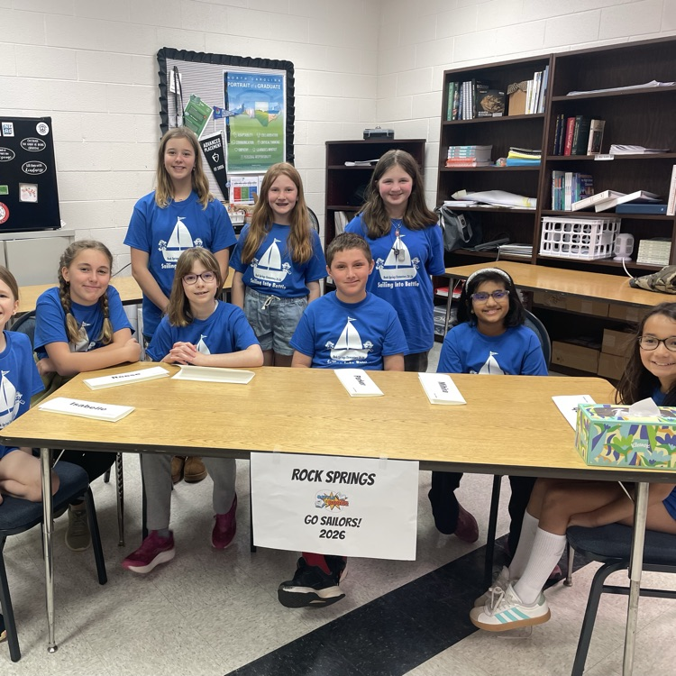 Rock Springs Battle of the Books Team