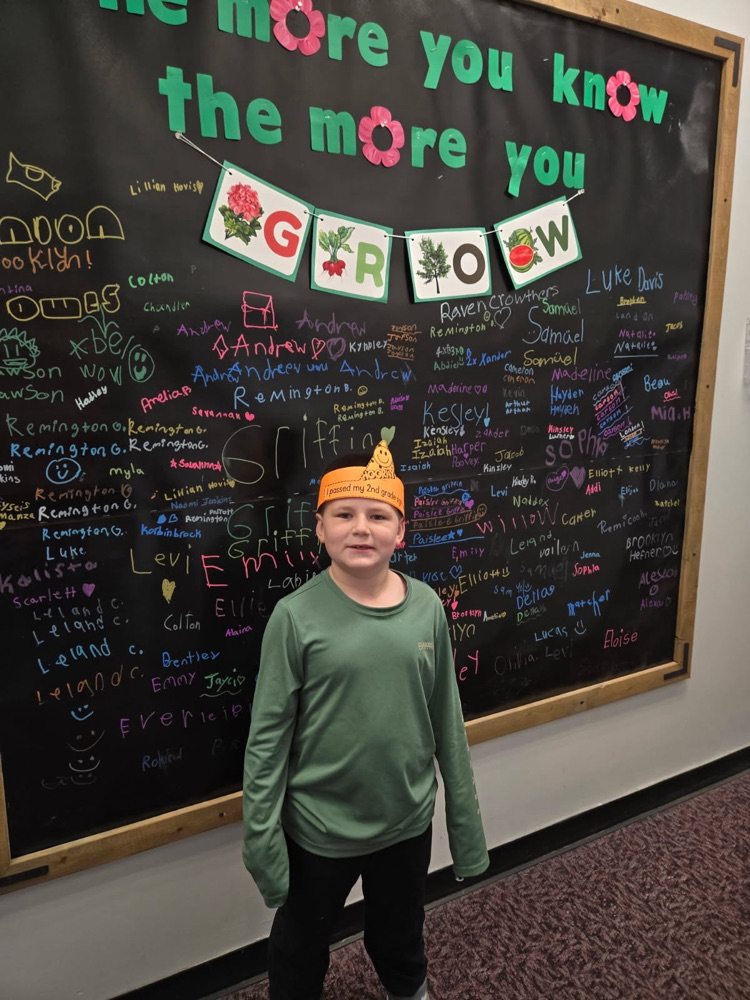 Bryce passed 2nd grade sight words