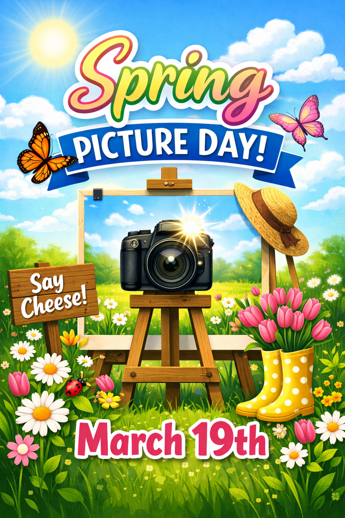 March 19th Spring Picture Day