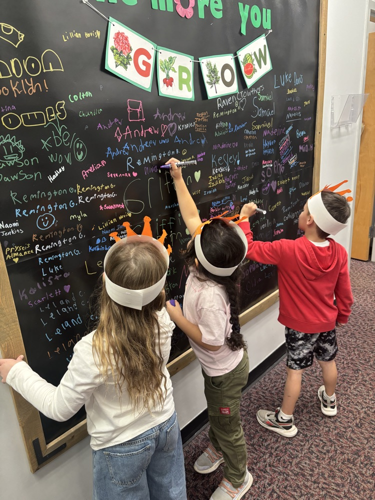 Ellie, Olivia, and Terrance all passed their 1st grade sight words!!
