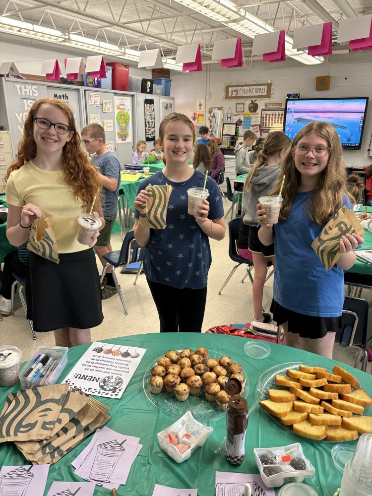  a Starbucks treat after completing math work