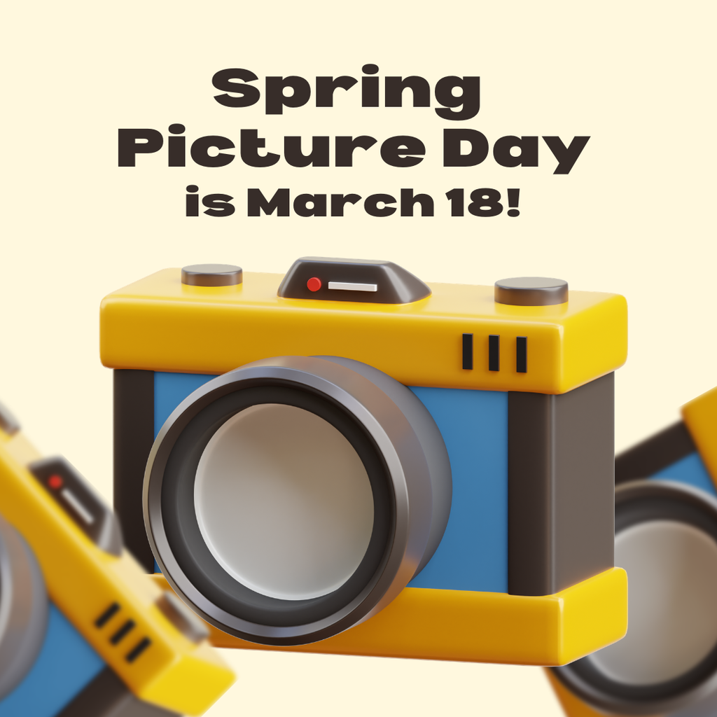 Spring Picture Day is March 18!