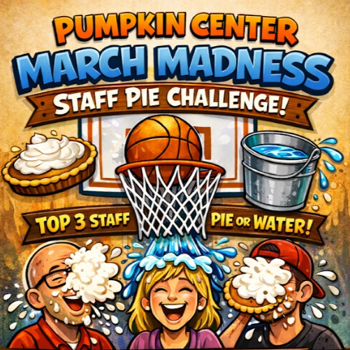 March madness fundraiser flyer top 3 staff will be pied or water