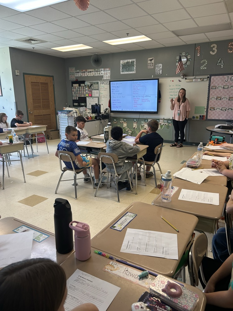 students are working on their mission statement