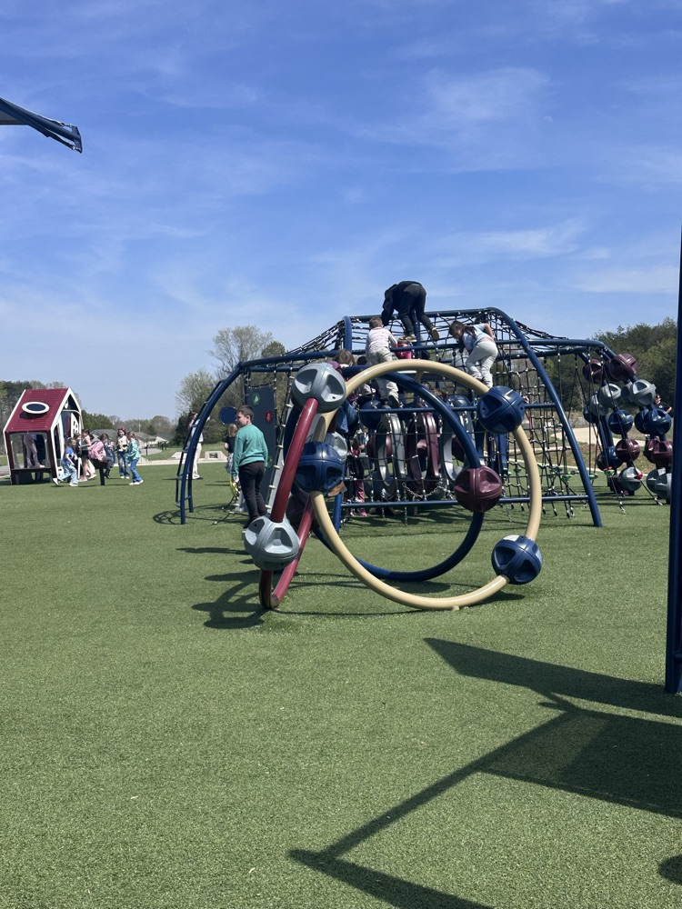 second graders at the park