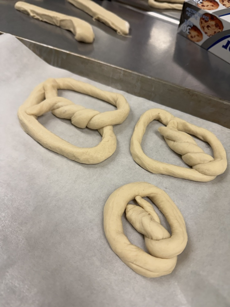 Mrs. Sain's Foods I class enjoyed making pretzels! It's a favorite because they are so good!
