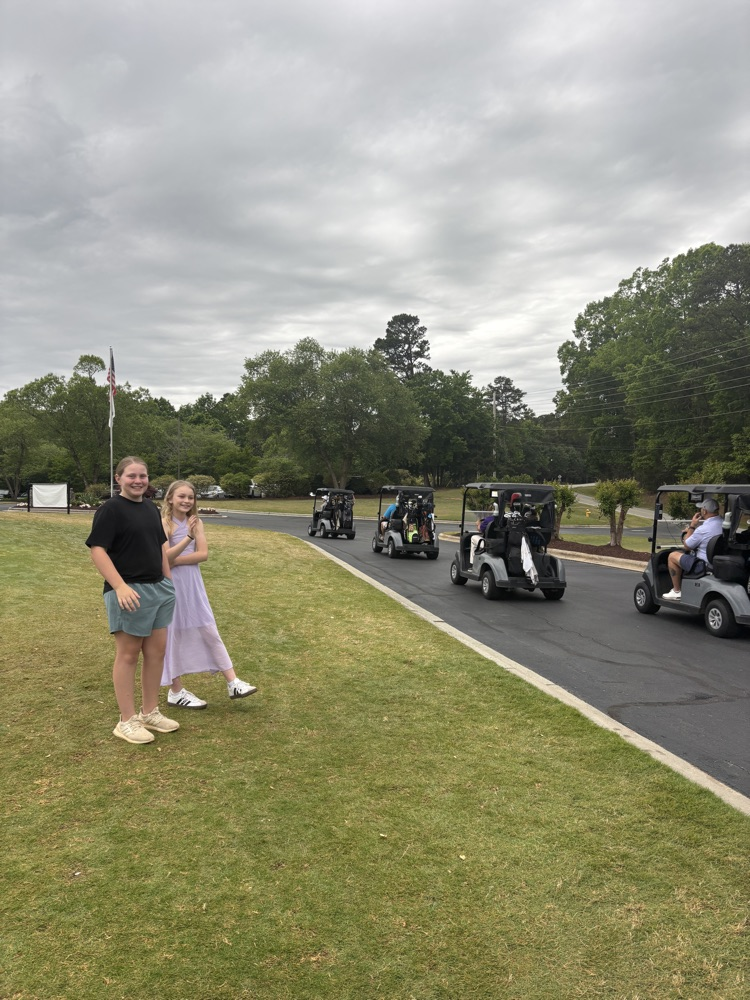 releasing the golfers