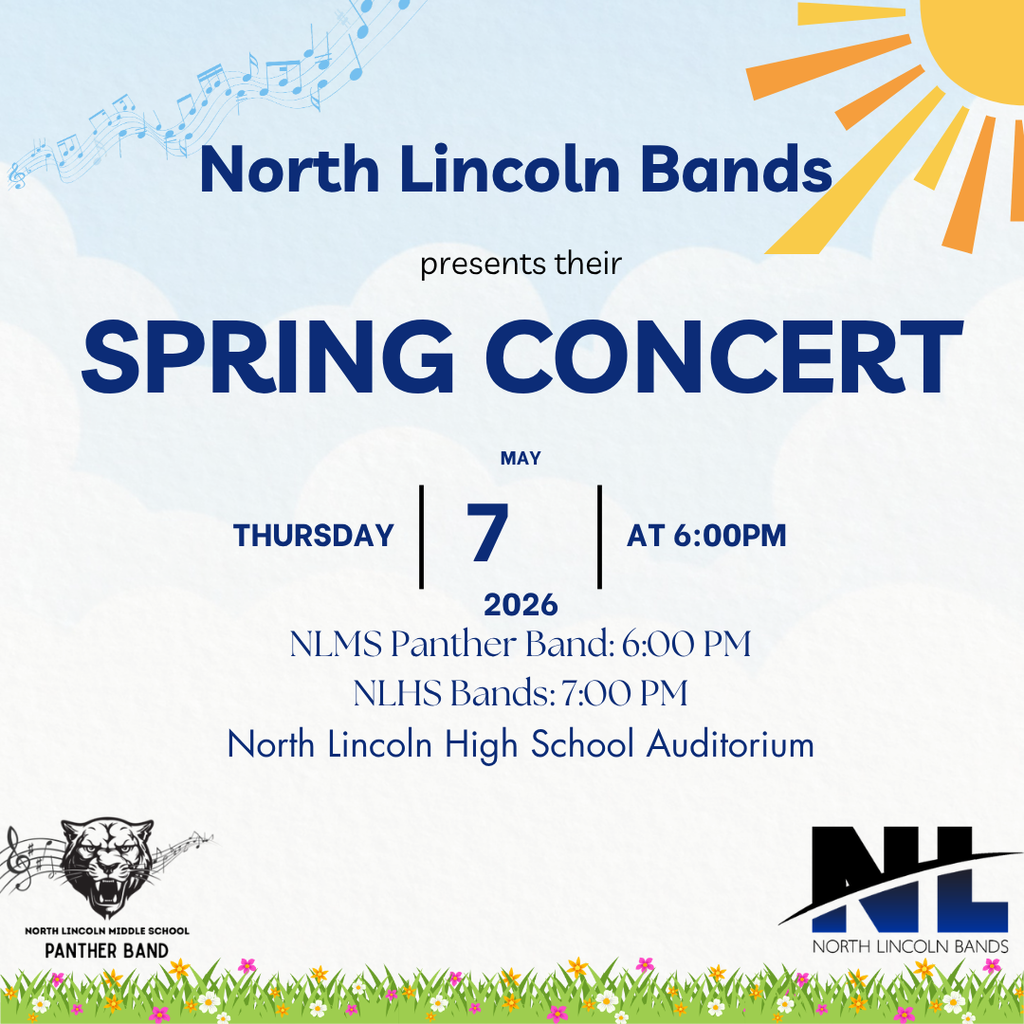 NL Bands Spring Concert April  7th