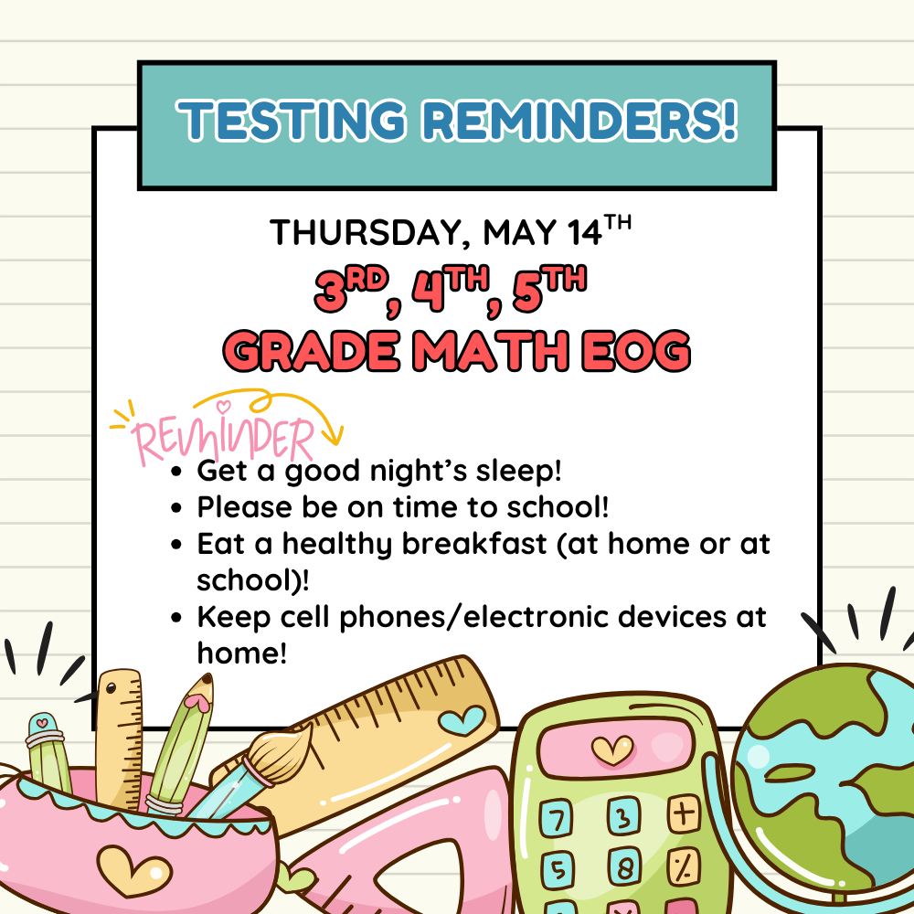 EOG Reminders