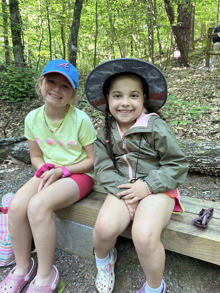two girls at water 