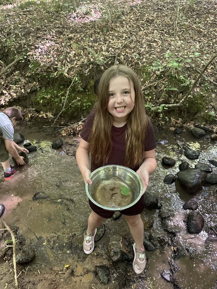 salamander and girl