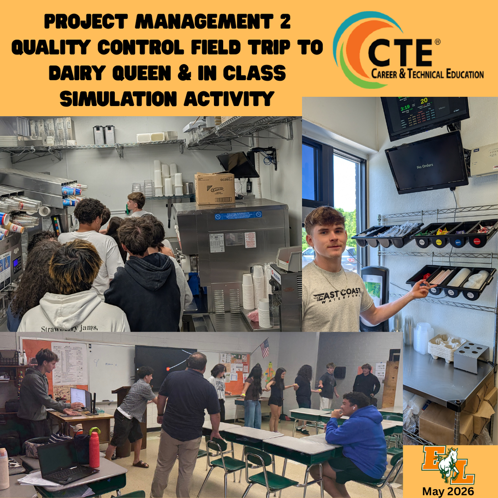 students on quality control activity and field trip