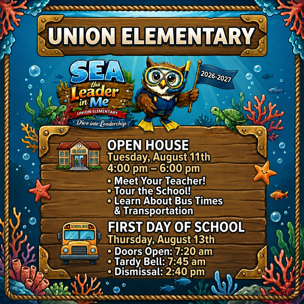 Open House & First Day of School