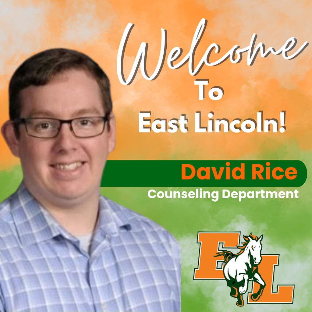 Picture of David Rice, the new school counselor.