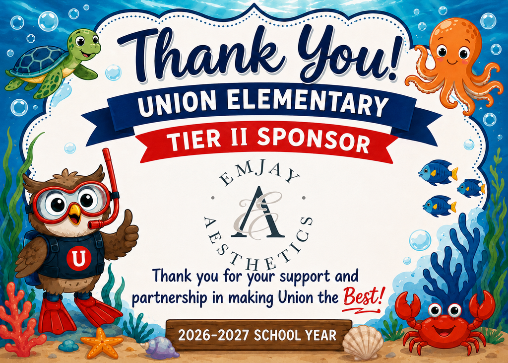 A colorful underwater scene with an owl wearing goggles. The words "Thank You!" are prominently displayed with a sponsor's logo.