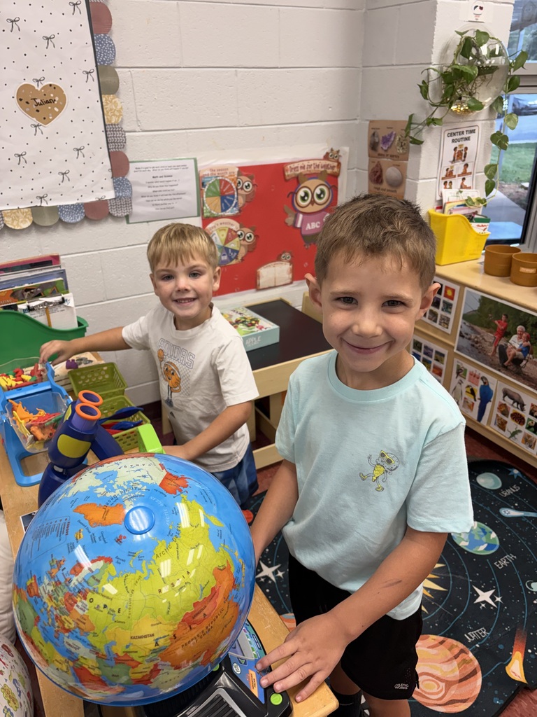 two boys smiling