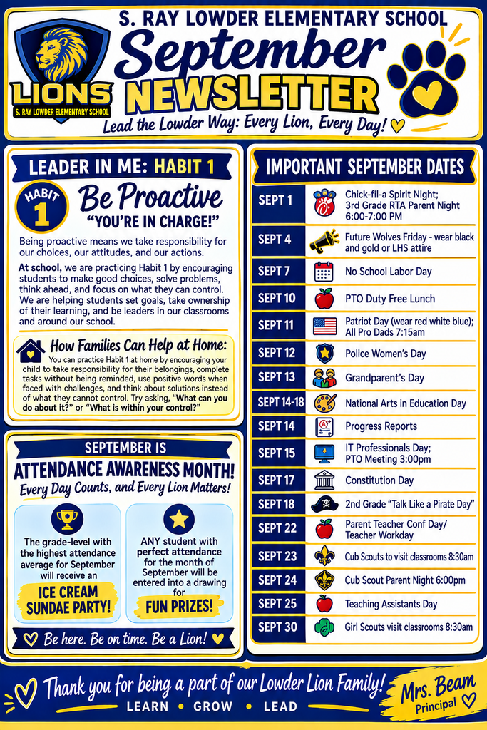 September Newsletter
