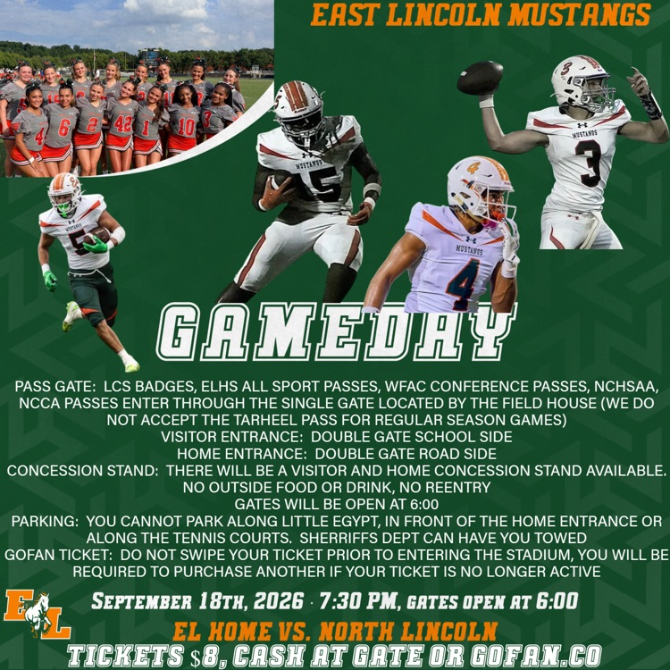 Gameday onfo
