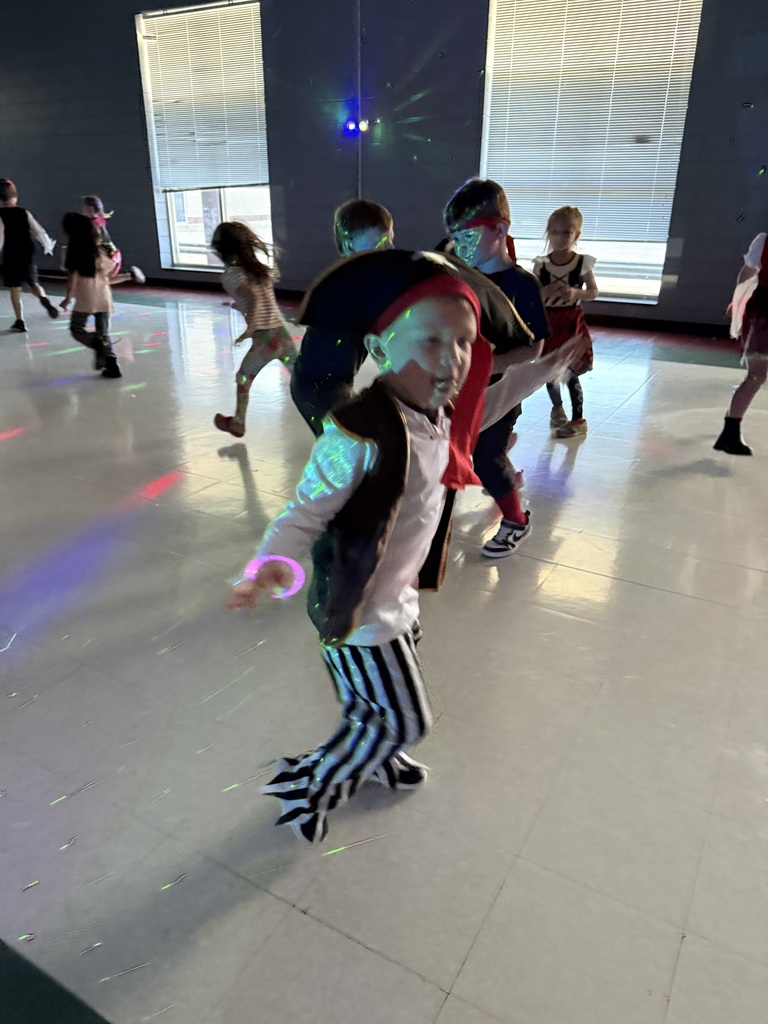 Students having fun at the attenDANCE party