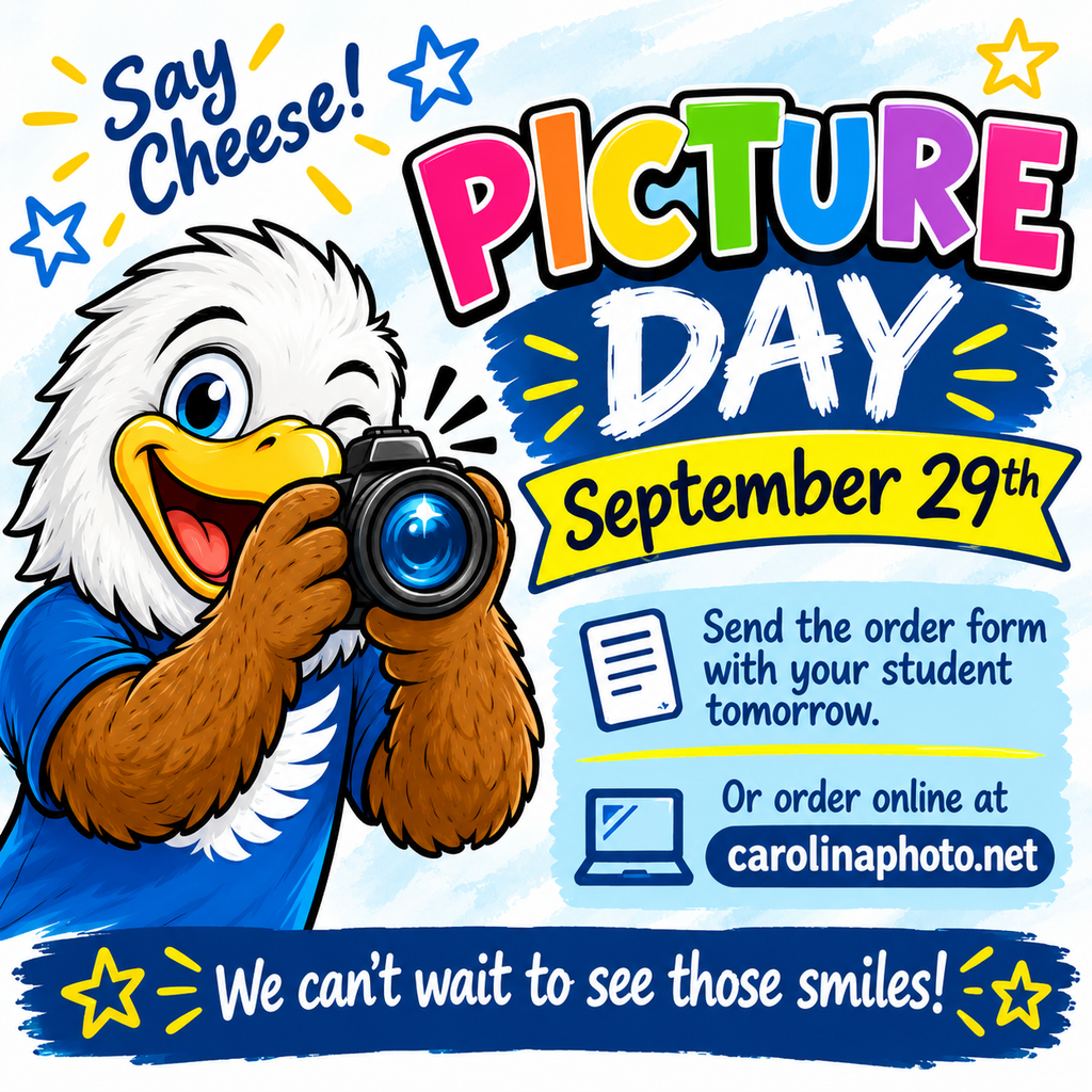 Picture Day Reminder for September 29th