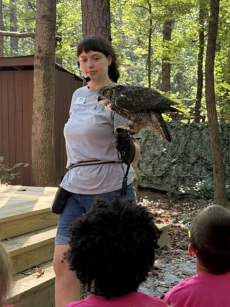 First Grade Field Trip to the Carolina Raptor Center