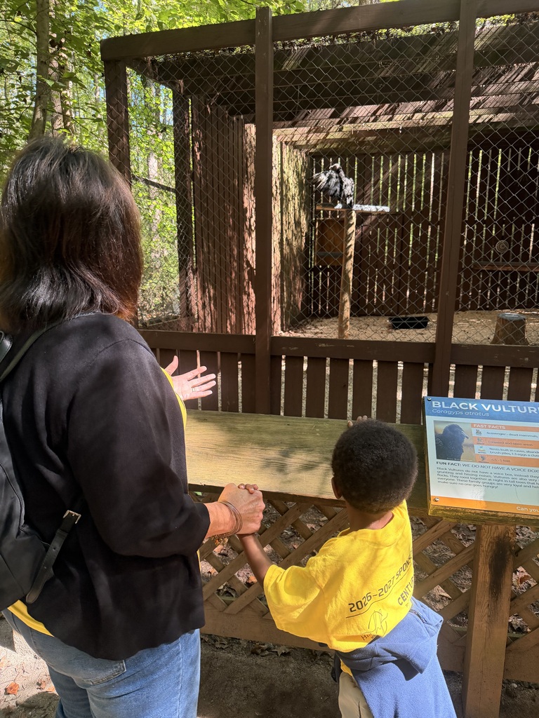 First Grade Field Trip to the Carolina Raptor Center