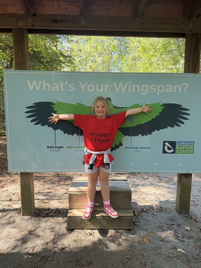 First Grade Field Trip to the Carolina Raptor Center