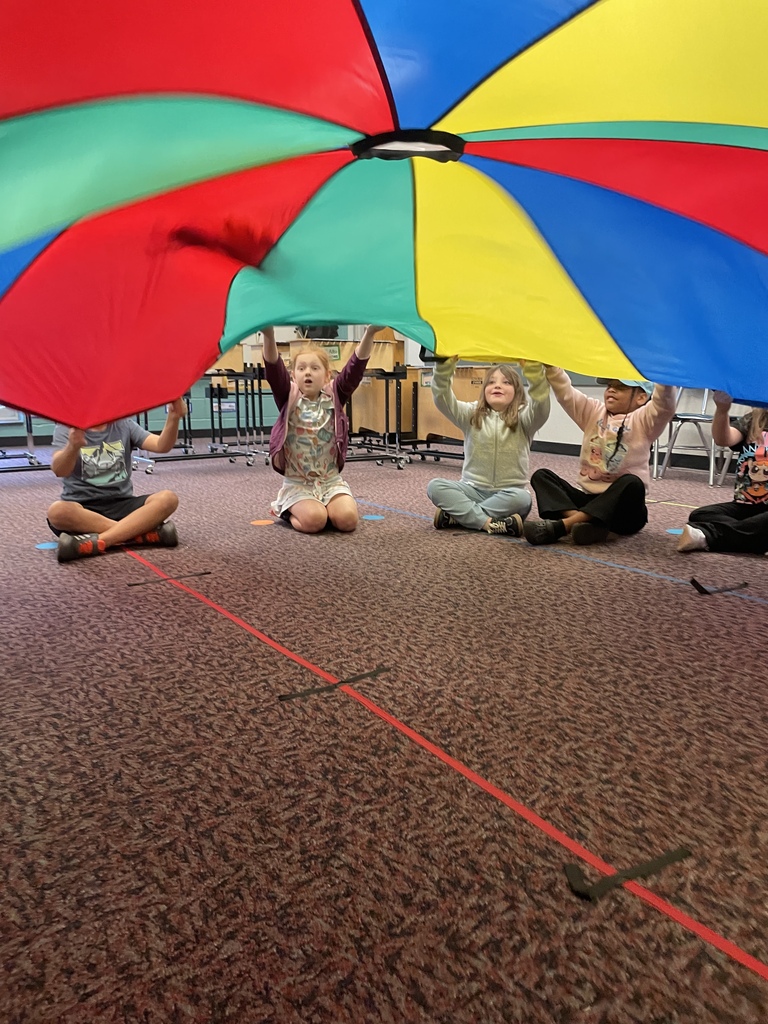 Students learning form of music through movement