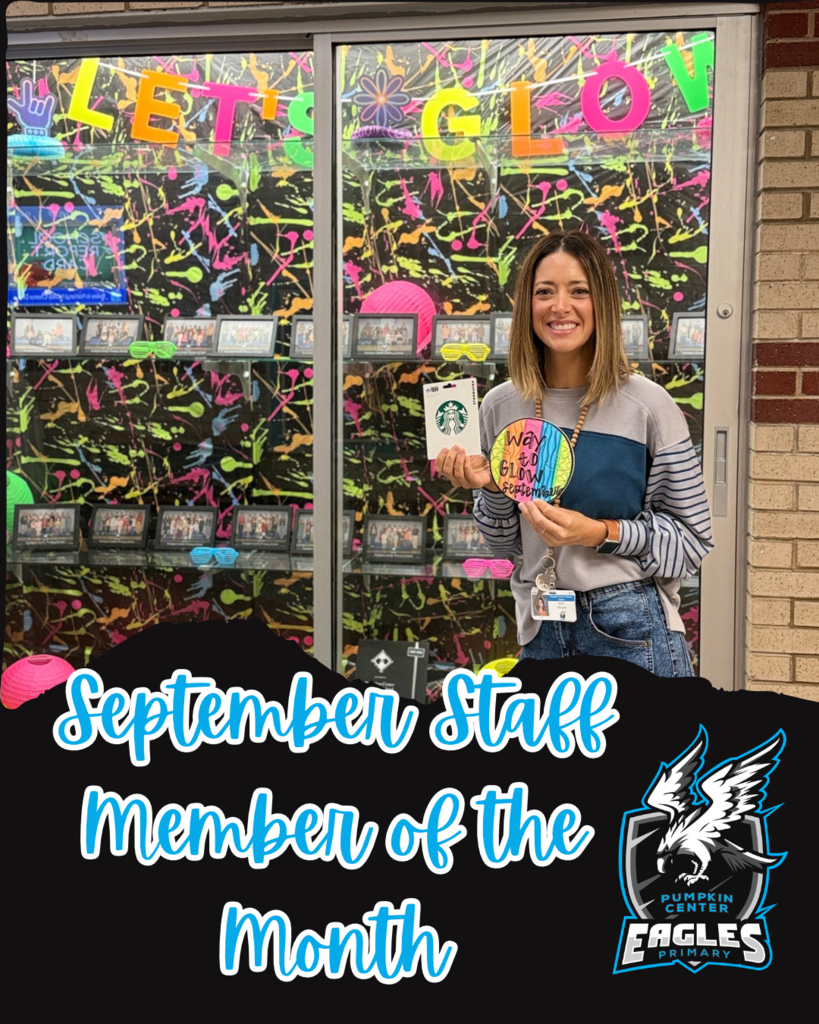 Mrs. Burgin - September Staff Member of the Month