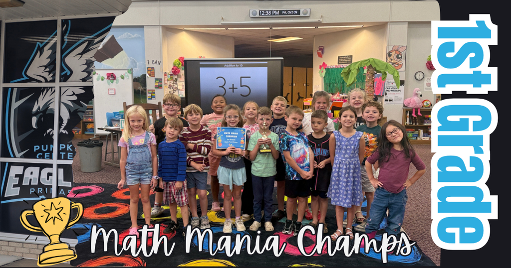 1st Grade Math Mania Champs