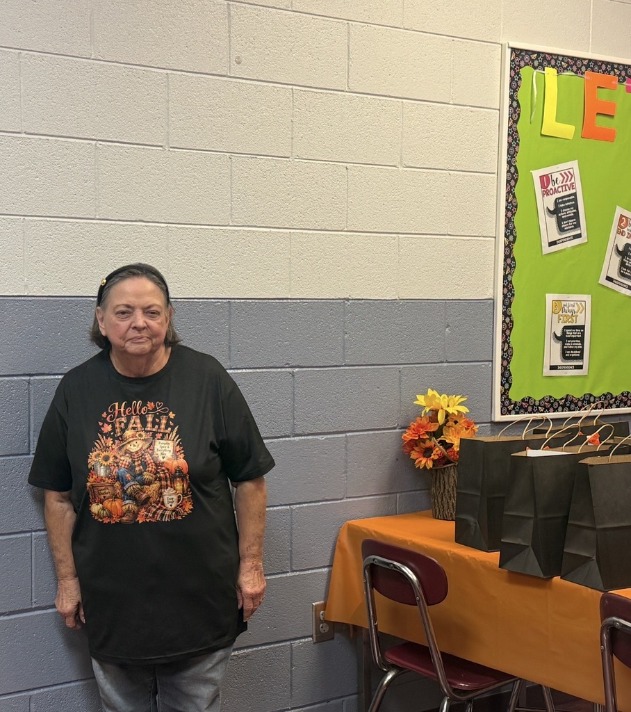 Mrs. Rich preparing meals for our staff members.