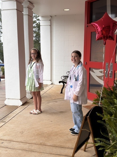 Student Lighthouse team showcasing Leader In Me initiatives