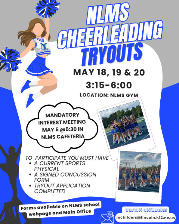 NLMS Cheer Flyer