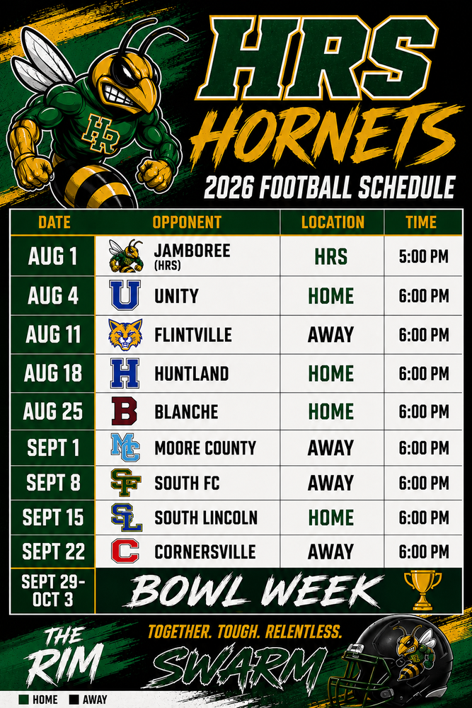 FB schedule