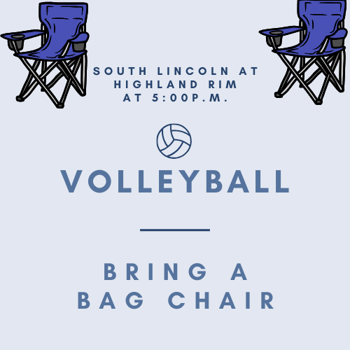 Bring a bag chair.