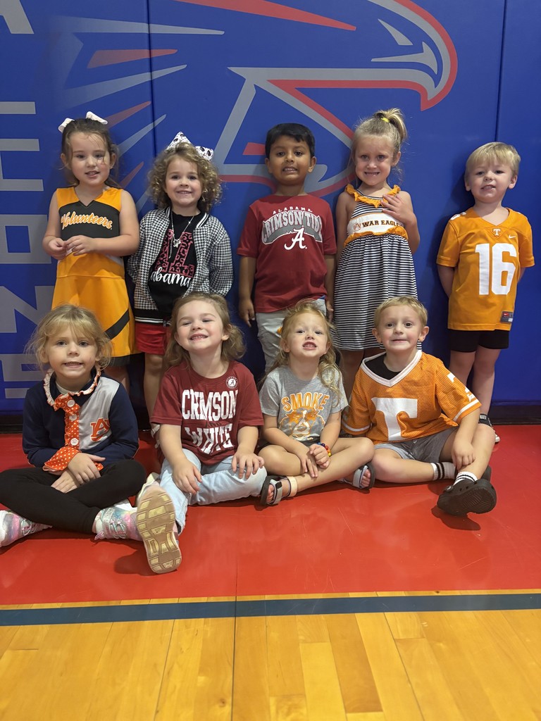 Mrs. Nikki's class is full of football spirit!