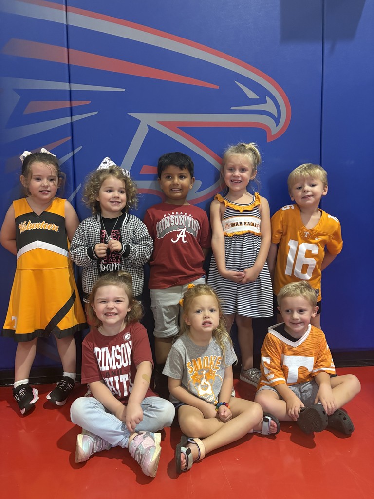 Mrs. Nikki's class is full of football spirit!