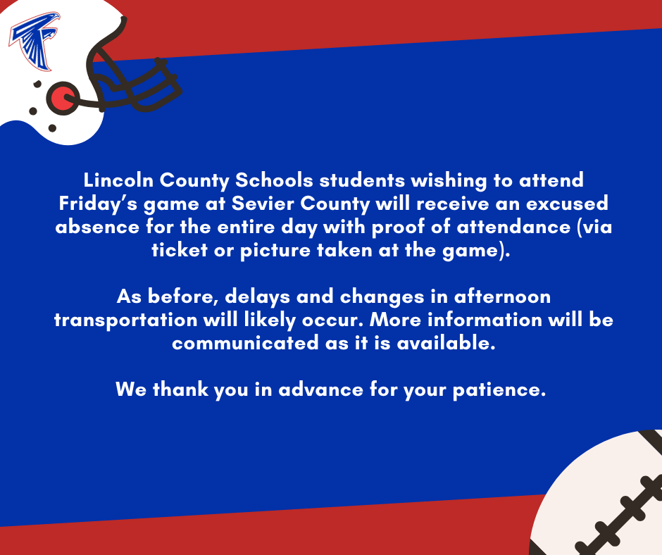 LCHS Playoff Information: November 21, 2025