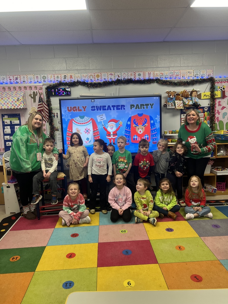 Ugly Christmas Sweater dress-up day!