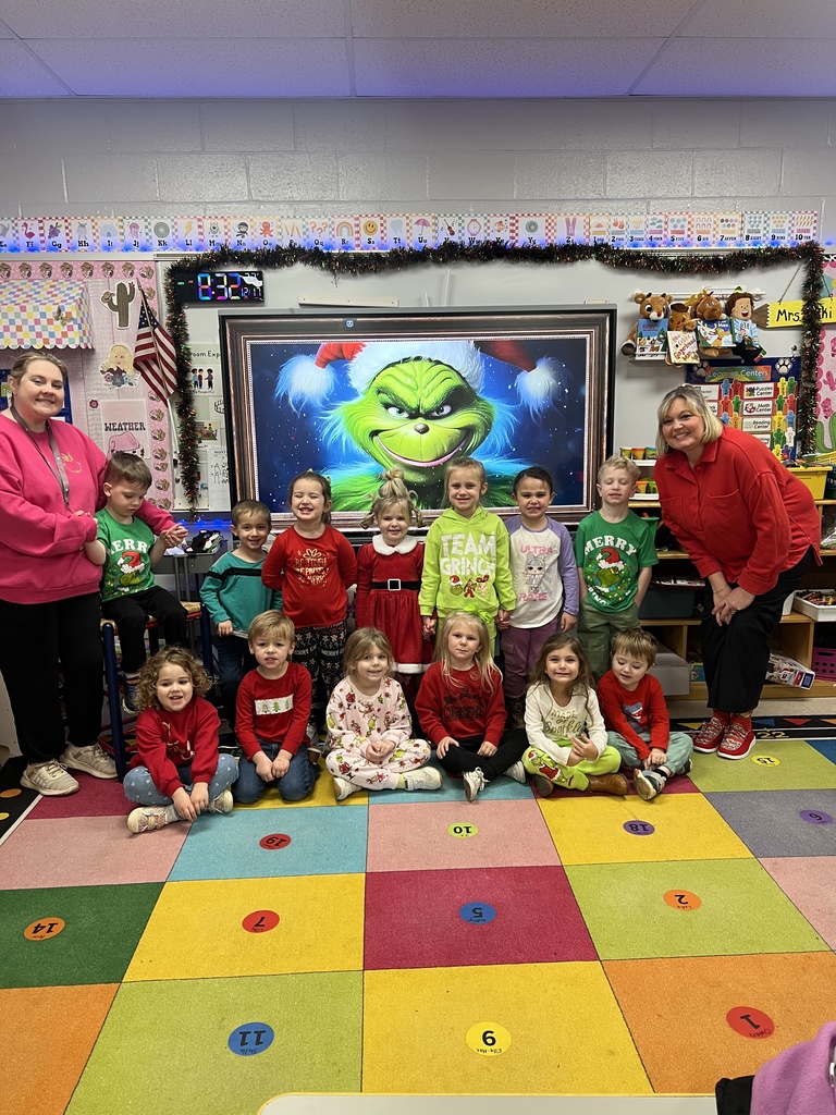 Grinch Day at LCA Pre-K!