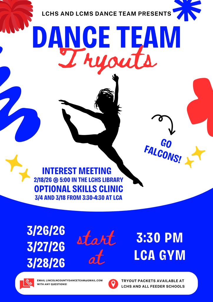 2026 LCHS Dance Team Tryouts Information