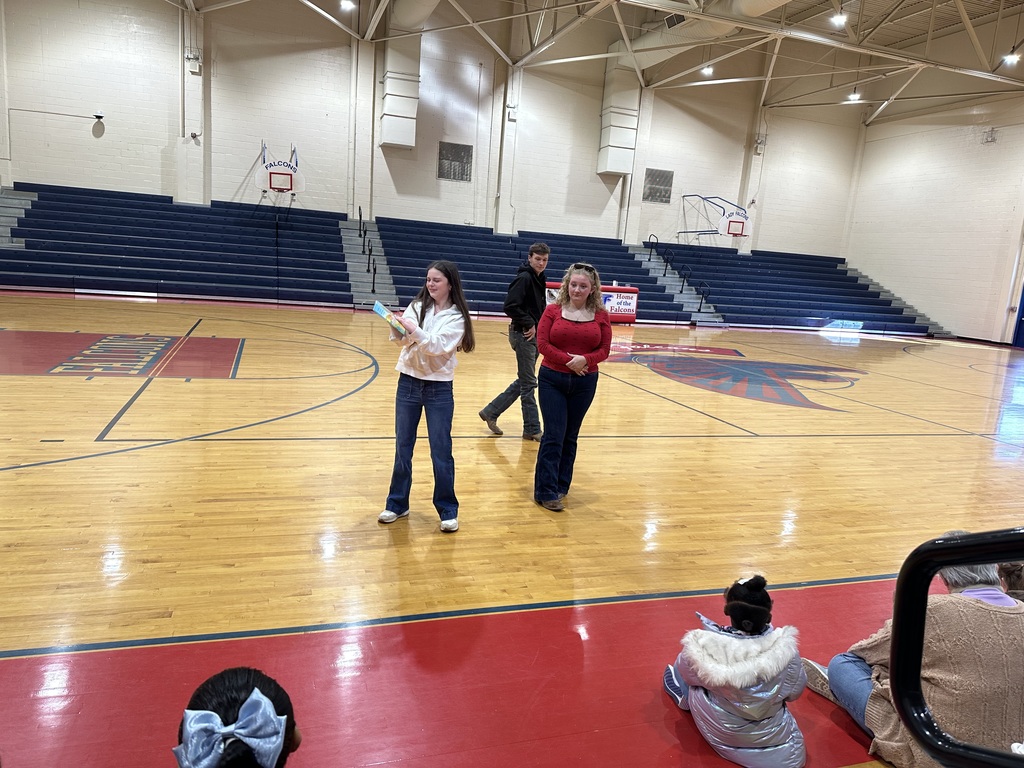 Story Time with our friends from Lincoln County High School 
