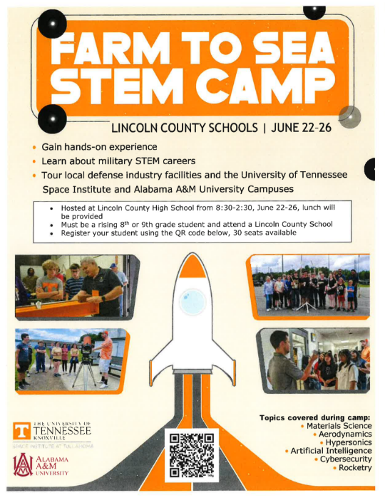 Farm to Sea Camp at LCHS June 22-26