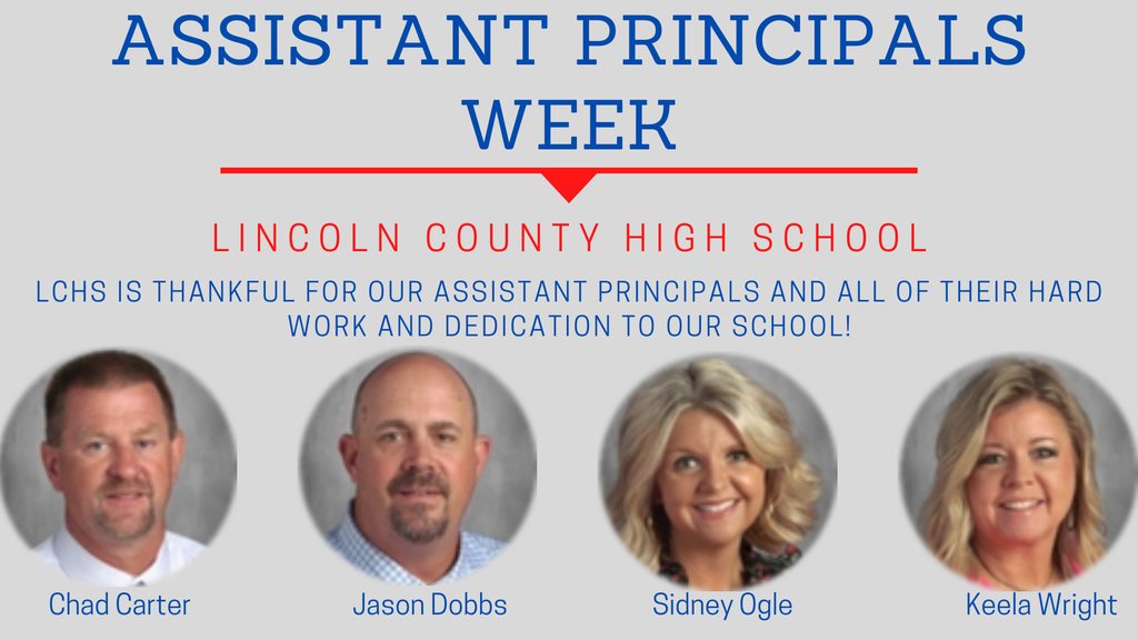 Assistant Principal's Week April 6-10