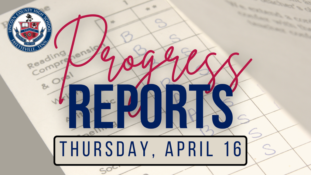 Progress Reports, Thursday April 16