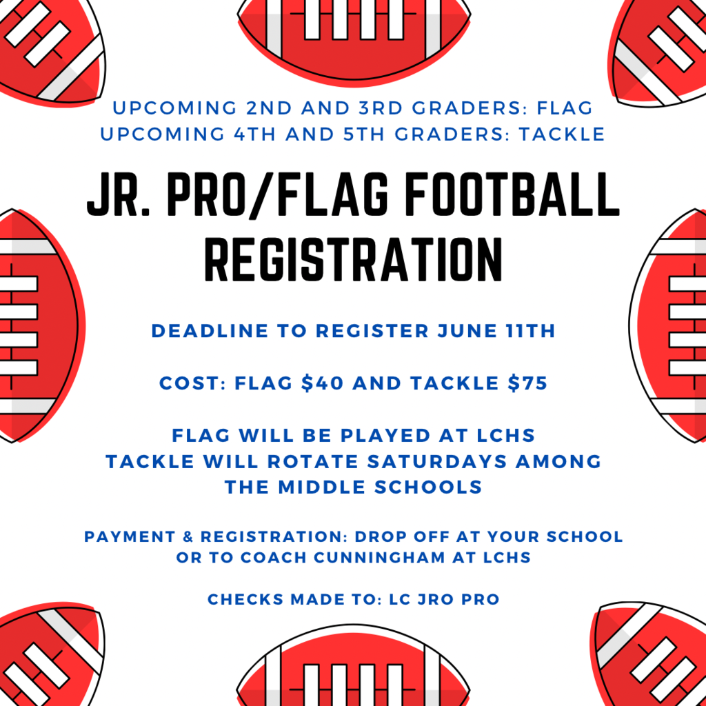 Junior Pro/Flag Football Information 