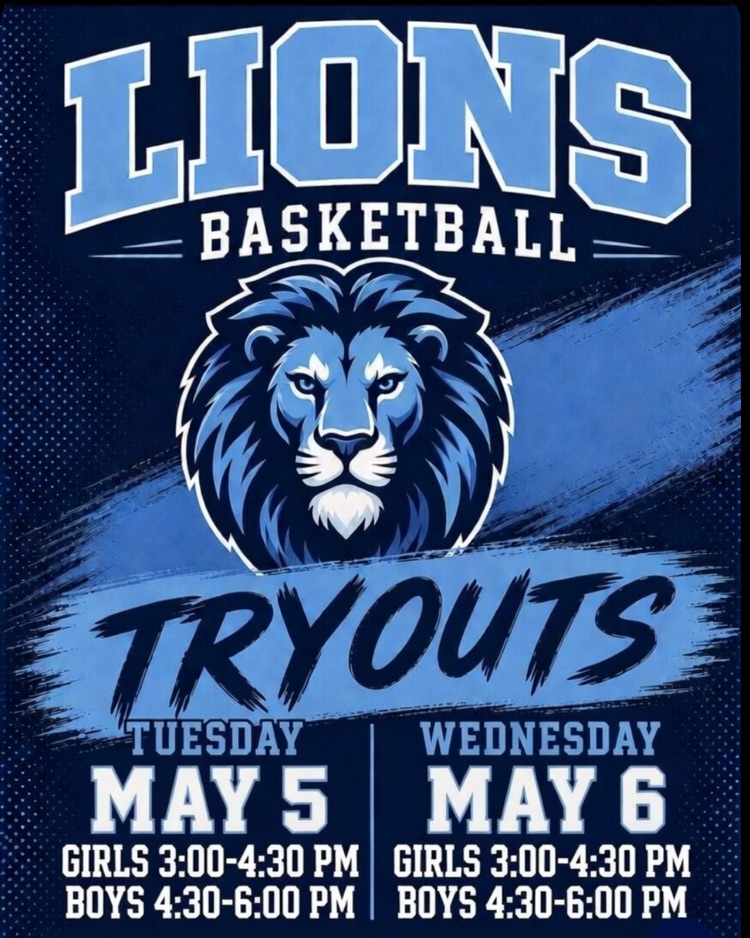 Basketball tryouts are next week! 🦁🏀