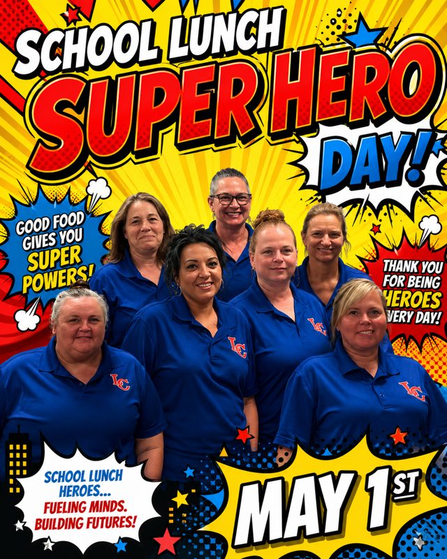 SChool Lunch Hero Day - May 1